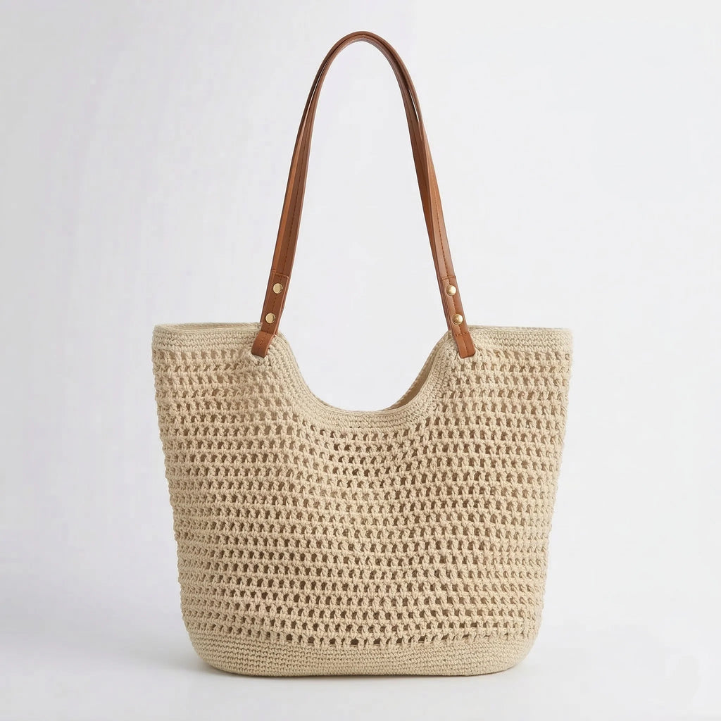 Crochet Tote Shoulder Bag