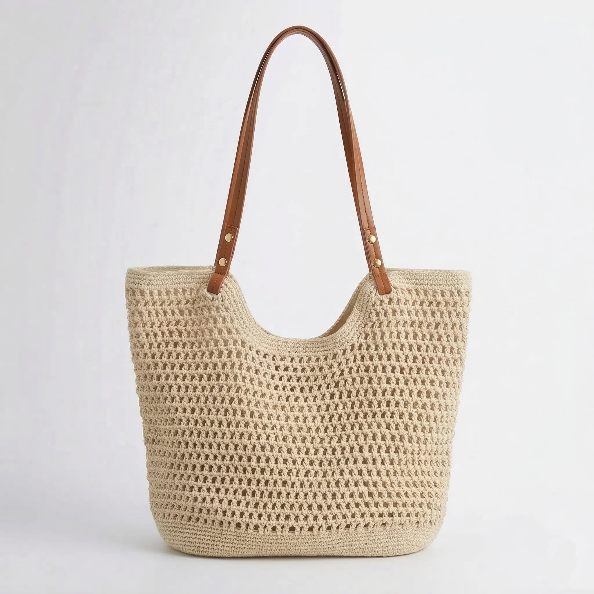 Crochet Tote Shoulder Bag